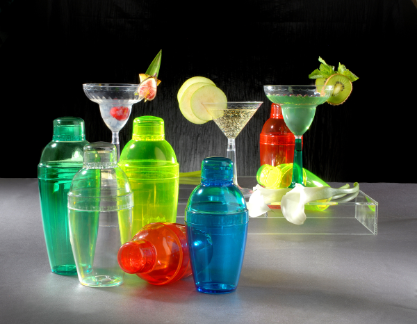 Disposable plastic Shakers for your next cocktail party