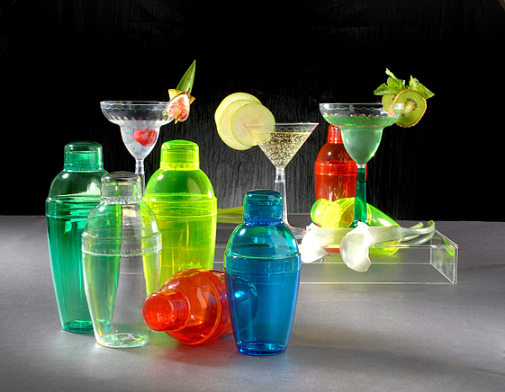 Disposable barware and partyware